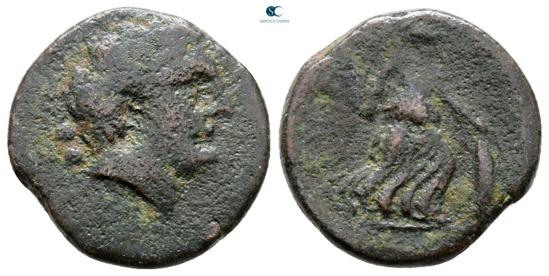 Sicily. The Mamertinoi circa 270-220 BC. 
Bronze Æ

20 mm, 5,46 g



Good...