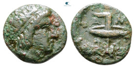 Macedon. Amphipolis circa 410-357 BC. Bronze Æ