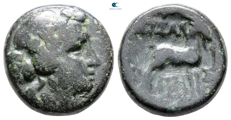 Macedon. Thessalonica circa 187-31 BC. 
Bronze Æ

18 mm, 8,46 g



Good F...