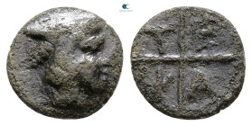 Macedon. Tragilos circa 400-380 BC. Bronze Æ