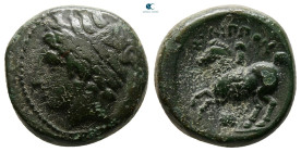 Kings of Macedon. Uncertain mint. Philip II of Macedon 359-336 BC. Bronze Æ