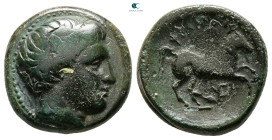 Kings of Macedon. Uncertain mint. Philip II of Macedon 359-336 BC. Bronze Æ