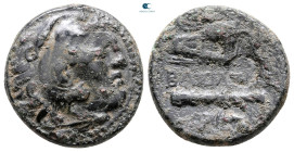 Kings of Macedon. Uncertain mint in Western Asia Minor. Alexander III "the Great" 336-323 BC. Bronze Æ
