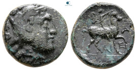 Kings of Macedon. Uncertain mint. Antigonos II Gonatas 277-239 BC. Bronze Æ