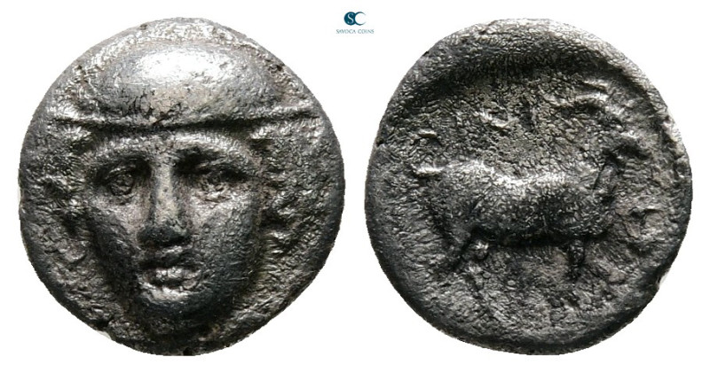 Thrace. Ainos circa 405-400 BC. 
Diobol AR

10 mm, 1,13 g



Very Fine