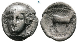 Thrace. Ainos circa 396-394 BC. Tetrobol AR