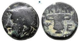 Thrace. Cypsela circa 420-380 BC. Bronze Æ