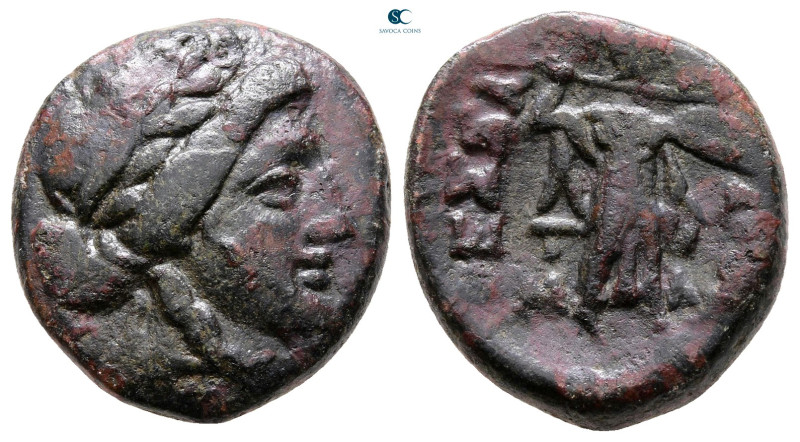 Thessaly. Thessalian League circa 150-50 BC. 
Bronze Æ

20 mm, 6,98 g



...