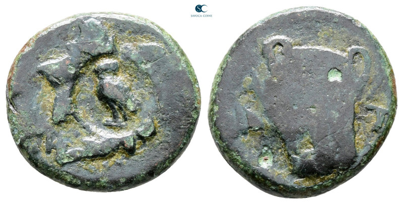 Asia Minor. Uncertain mint circa 300-200 BC. 
Bronze Æ

18 mm, 3,55 g



...