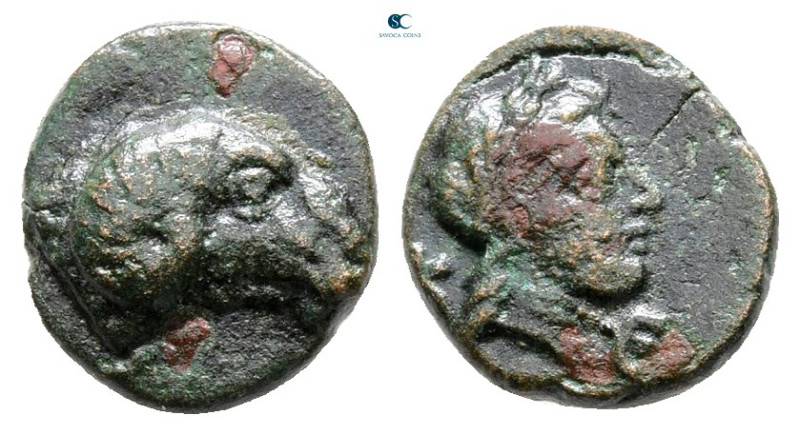 Troas. Kebren circa 400-310 BC. 
Bronze Æ

10 mm, 0,91 g



Very Fine