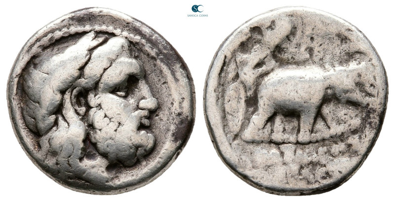 Seleukid Kingdom. Seleukeia on Tigris. Seleukos I Nikator 312-281 BC. 
Drachm A...