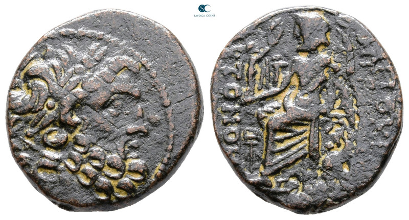 Seleucis and Pieria. Antioch circa 100-0 BC. 
Bronze Æ

20 mm, 7,06 g



...