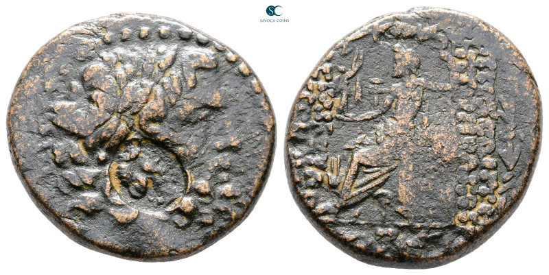 Seleucis and Pieria. Antioch circa 100-0 BC. 
Bronze Æ

24 mm, 11,17 g


...