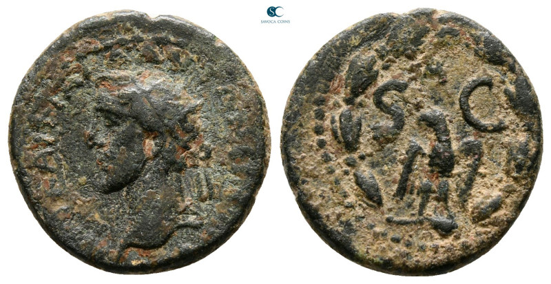 Seleucis and Pieria. Antioch. Antoninus Pius AD 138-161. 
Bronze Æ

19 mm, 3,...