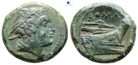 Anonymous 217-215 BC. Rome. Semuncia Æ