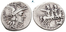 C. Antestius 146 BC. Rome. Denarius AR