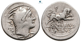 L. Thorius Balbus 105 BC. Rome. Denarius AR