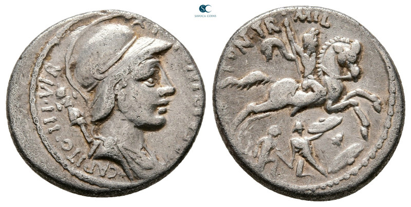 P. Fonteius P.f. Capito 55 BC. Rome
Denarius AR

19 mm, 3,66 g



Very Fi...