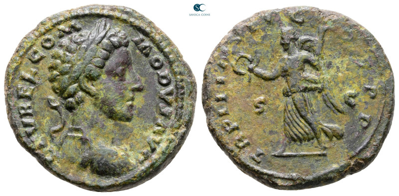 Commodus AD 180-192. Rome
As Æ

26 mm, 11,27 g



Very Fine