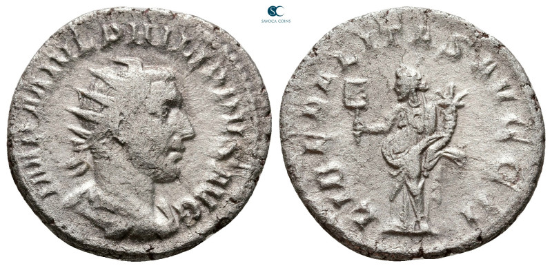 Philip I Arab AD 244-249. Rome
Antoninianus AR

22 mm, 3,44 g



Nearly V...