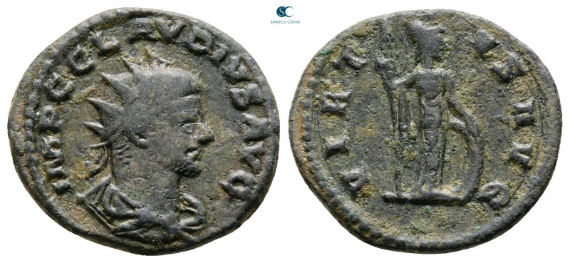 Claudius II (Gothicus) AD 268-270. Cyzicus
Antoninianus Æ

20 mm, 3,59 g

...