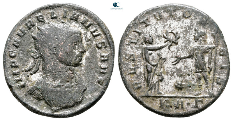 Aurelian AD 270-275. Serdica
Antoninianus Æ silvered

22 mm, 3,40 g



Ve...