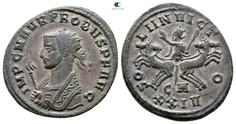 Probus AD 276-282. Cyzicus
Billon Antoninianus

25 mm, 4,86 g



Very Fin...