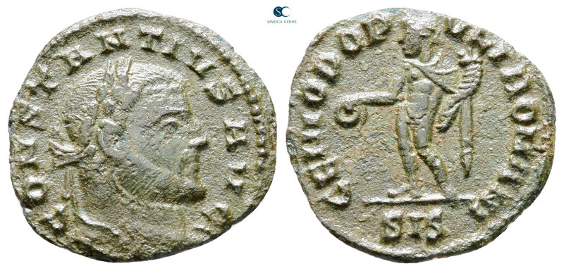 Constantius I Chlorus AD 305-306. Siscia
Follis Æ

19 mm, 1,74 g



Very ...