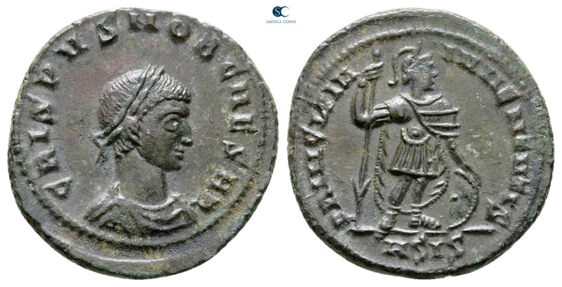 Crispus, as Caesar AD 316-326. Siscia
Follis Æ

20 mm, 3,42 g



Very Fin...