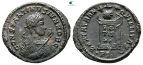 Constantine II, as Caesar AD 317-337. Treveri. Follis Æ