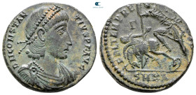 Constantius II AD 347-361. Cyzicus. Follis Æ