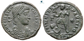 Constantius II AD 347-361. Thessaloniki. Follis Æ