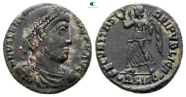 Valentinian I AD 364-375. Siscia. Follis Æ