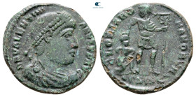 Valentinian I AD 364-375. Siscia. Follis Æ