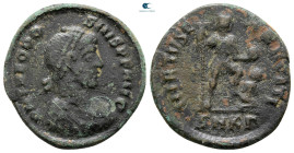 Theodosius I AD 379-395. Cyzicus. Follis Æ