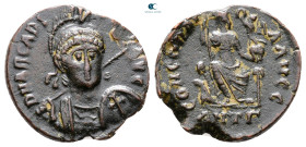 Arcadius AD 383-408. Antioch. Follis Æ
