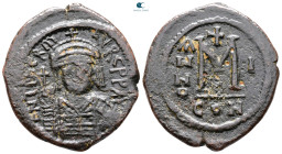 Maurice Tiberius AD 582-602. Constantinople. Follis or 40 Nummi Æ