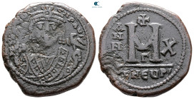 Maurice Tiberius AD 582-602. Theoupolis (Antioch). Follis or 40 Nummi Æ