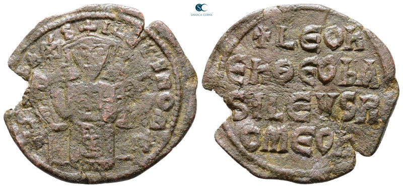 Leo VI the Wise AD 886-912. Constantinople
Follis Æ

29 mm, 5,65 g



Nea...