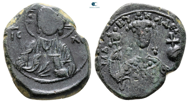 Manuel I Comnenus AD 1143-1180. Constantinople
Tetarteron Æ

19 mm, 3,38 g
...