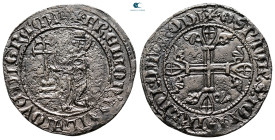 Crusaders. Knights of Rhodes (Knights Hospitaller). Hélion of Villeneuve AD 1319-1346. Gigliato AR