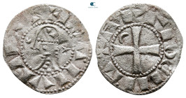 Principality of Antioch. Antioch. Bohemond III AD 1163-1201. Denier AR