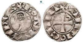 Principality of Antioch. Antioch. Bohemond III AD 1163-1201. Denier AR