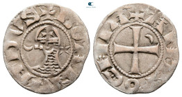 Principality of Antioch. Antioch. Bohemond III AD 1163-1201. Denier AR