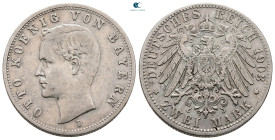 Germany. D. Otto AD 1886-1913. 2 Mark