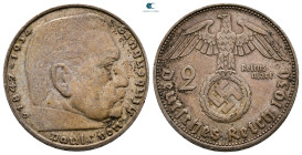 Germany.  AD 1936. 2 Reichsmark