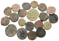 Lot of ca. 20 islamic bronze coins / SOLD AS SEEN, NO RETURN!
Fine