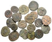 Lot of ca. 20 islamic bronze coins / SOLD AS SEEN, NO RETURN!Fine