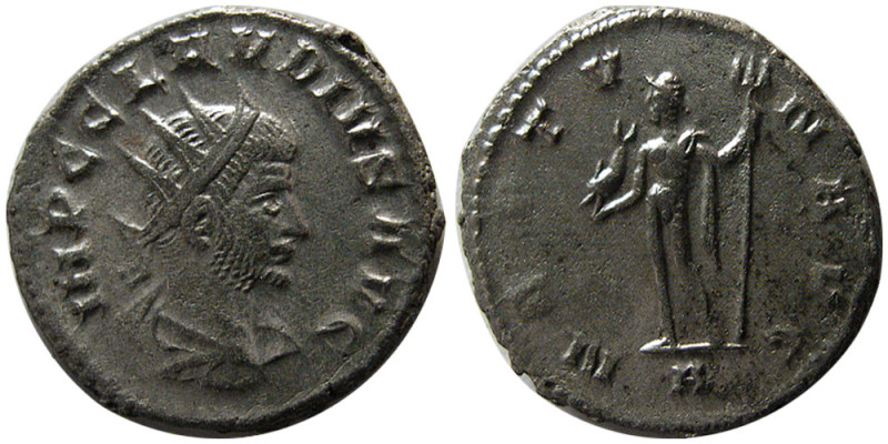 ROMAN EMPIRE; Claudius II, Gothicus. 268-270 AD. BI Antoninianus (4.11 gm; 20 mm...