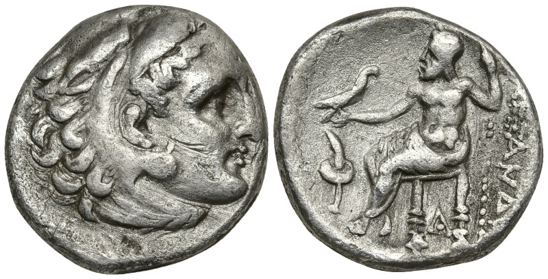 KINGS of MACEDON. Alexander III 'the Great' (336-323 BC). Sardes
AR Drachm (15....